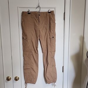 Womens Tan Cargo Pants